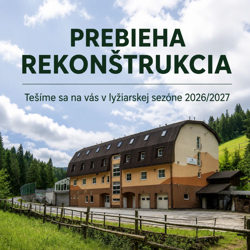 Rekonštrukcia Hotel Brezovica 2026
